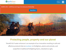 Tablet Screenshot of earthclean.com